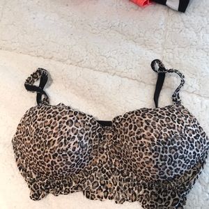 cheetah print bralette